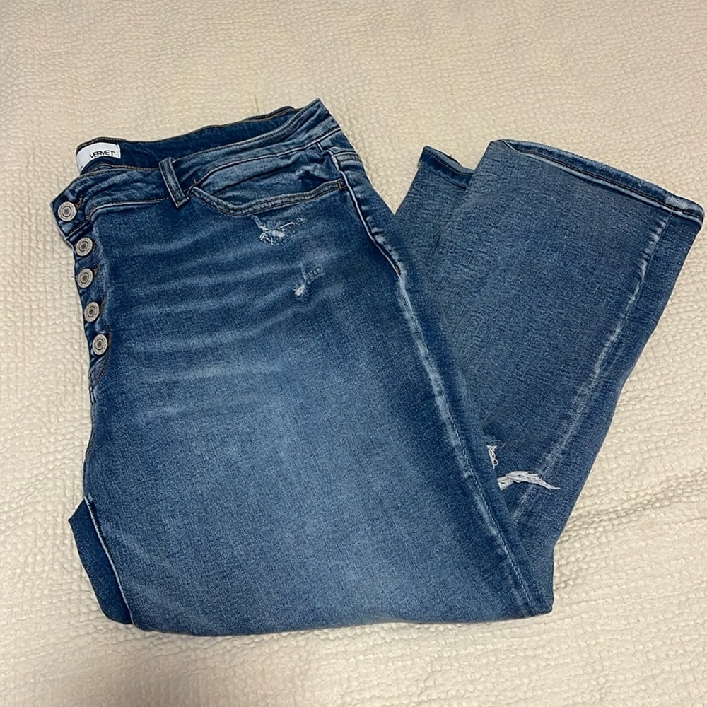 Ververt distressed High Waisted Jeans✨
